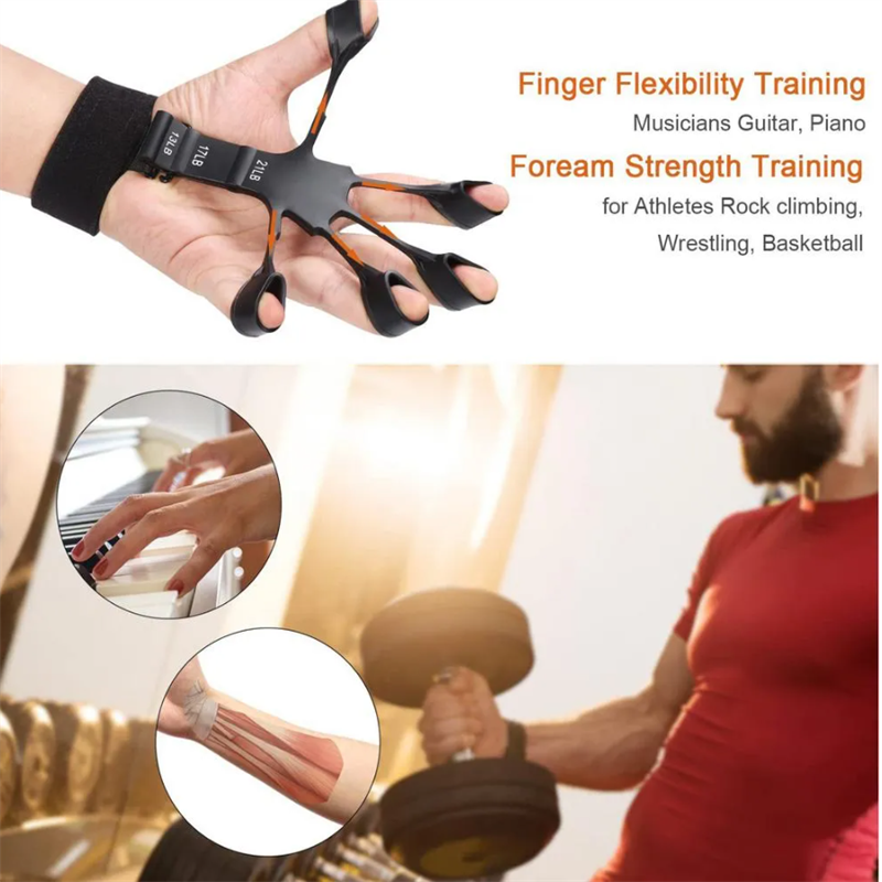 FlexFit: Enhance Your Finger Strength with our Silicone Grip Device