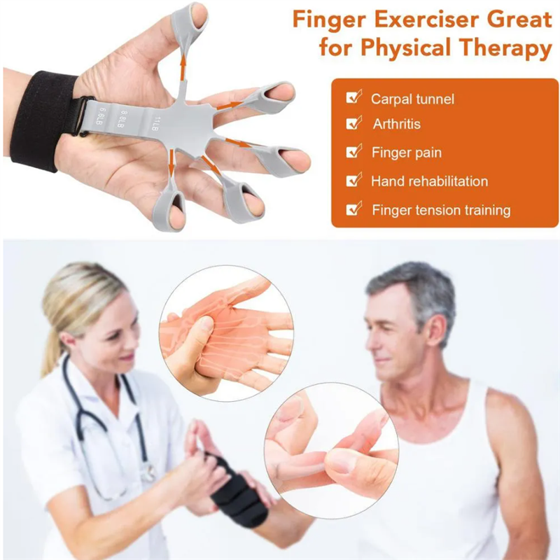 FlexFit: Enhance Your Finger Strength with our Silicone Grip Device