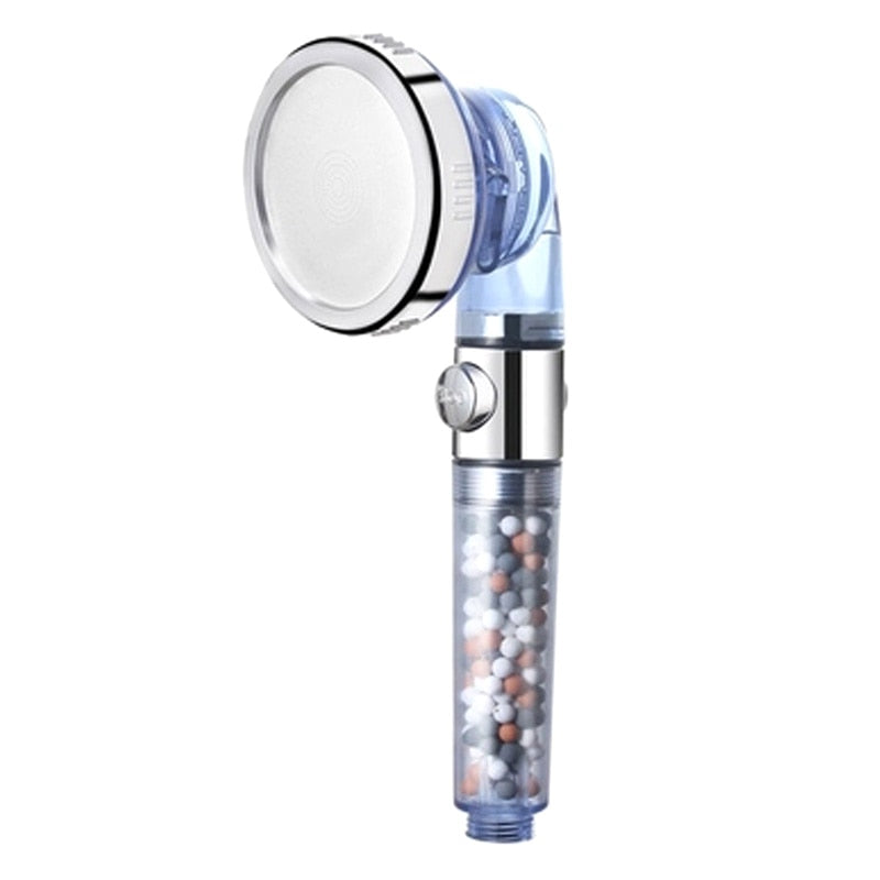 Eco-Pure High-Pressure Mineral Shower Head for Skin Revitalization