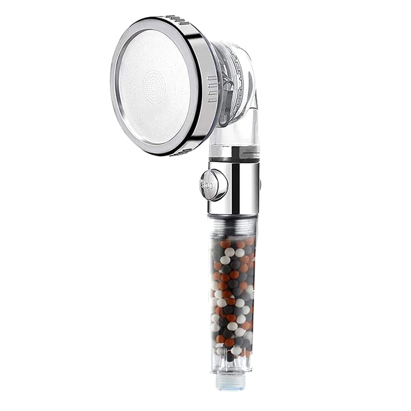 Eco-Pure High-Pressure Mineral Shower Head for Skin Revitalization