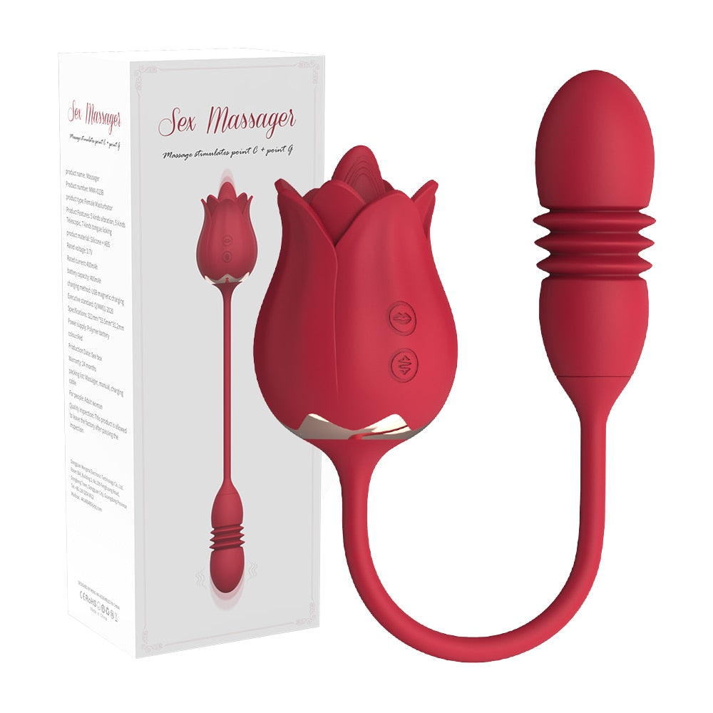 Rosy Delight: Sensual Intimate Vibrator