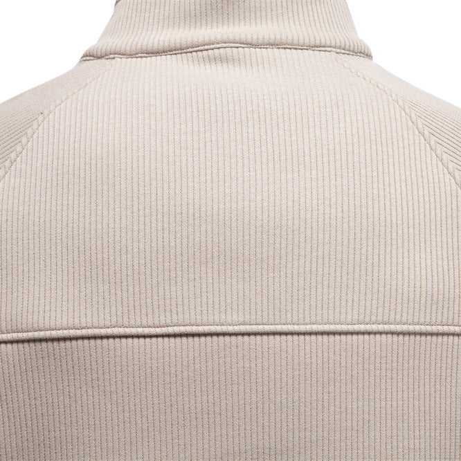 Men's Luxe Half-Zip Fleece Sweater
