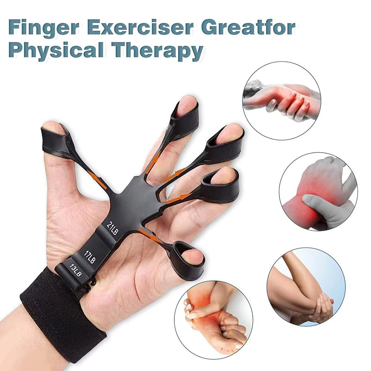 FlexFit: Enhance Your Finger Strength with our Silicone Grip Device